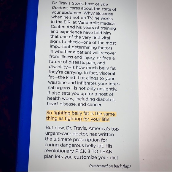New LEAN Belly Rx Book by Dr. Travis Stork, MD - Picture 6 of 8